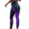 Hayoha Mesh Pattern Print Leggings fitness Leggings For Women Sporting Workout Leggins Elastic Slim Black White Pants