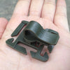 2PCS EDC Drink Tube Clip Gear Water Pipe Hose Clamp Backpack Molle Carabiner Tactical Buckle Outdoor Camping Hike Accessories