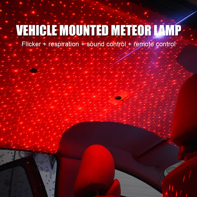 HopWop Mini USB Led Car Atmosphere Star Projector 2019!