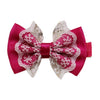 Adorable Baby Headwear Cute Lace Bowknot Hair Clips Baby Girl Hairpin Child Hair Accessories Problema della carta *5