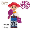 Joyyifor 2018 New Lot Compatible Toy Story LegoINGlys Woody Buzz Lightyear Statue Of Liberty Rex Andy Chen Best Gift To Children